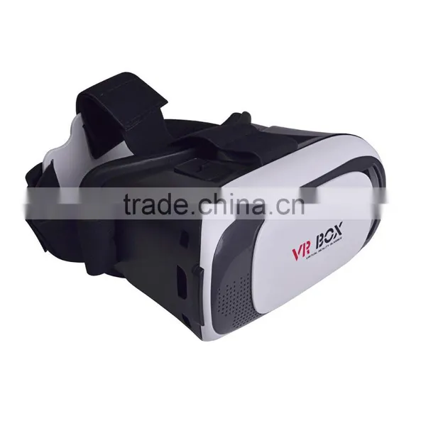 2016 Newest Google Cardboard 2.0 Virtual Reality 3D Glasses Box-style VR2 3d Glasses With Headbands