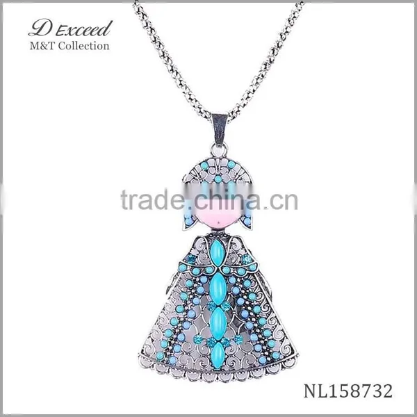 Fashion Jewelry Doll Pendant for Girls Factory Direct Sale photo-4