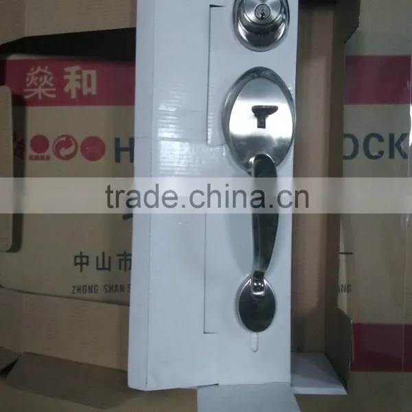 Zinc Alloy Security Lockset Handle and Knob Mortise Gate Lock photo-3