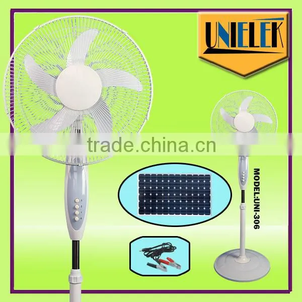12V DC Appliances Solar 48 Inch Air Cooling Household Battery Powered Ceiling Fan photo-6