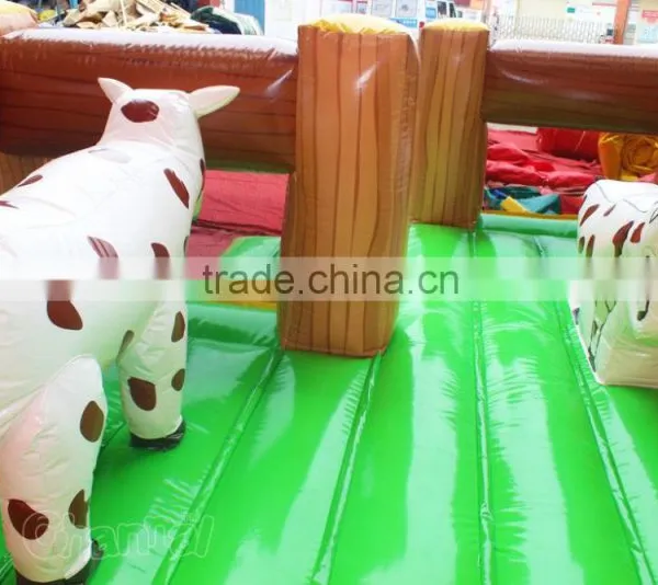 Commercial Rental Used Inflatable Farm Design Bouncers for Sale photo-3