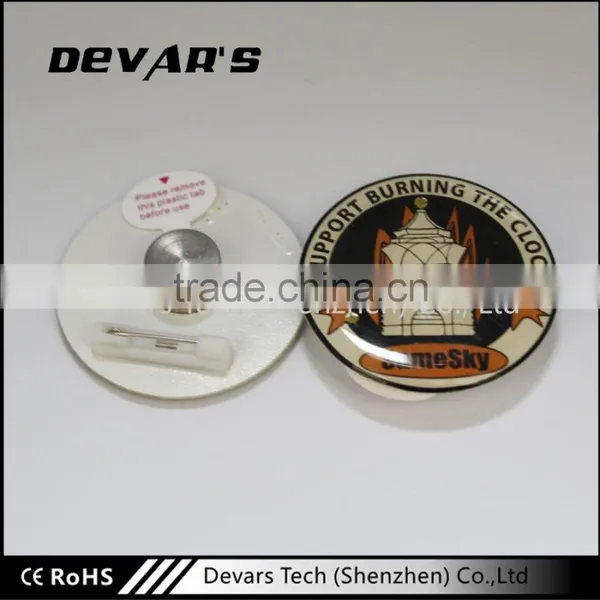 Top Level Specification Flashing Pin Led Light Button Badge Custom Supplier's Choice photo-5