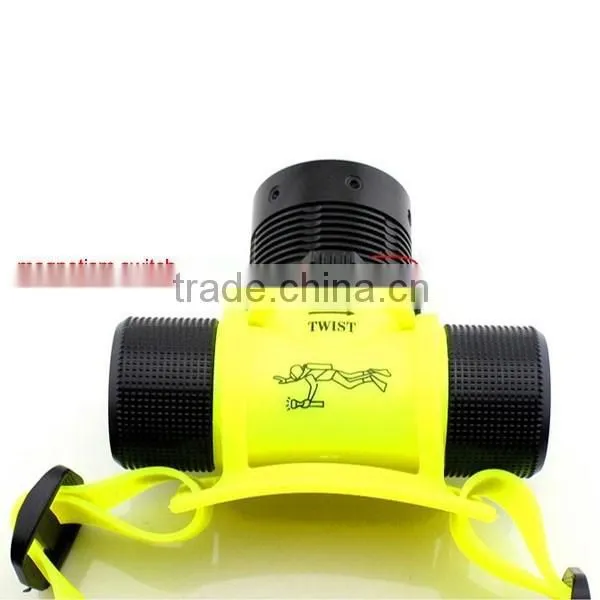 LED Diving Headlamp C-REE Led Flashlight Waterproof Diving Flashlight photo-2