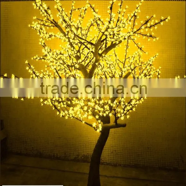 Colorful Nice Design Plastic Cherry Blossom Tree Led Artificial Outdoor Decoration Cherry Blossom Tree With High Quality photo-3