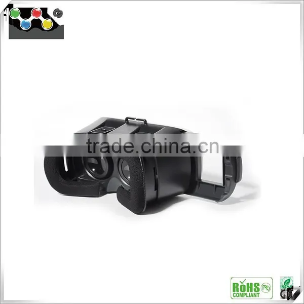 Hot Sell 3d Glasses Box Headset Black Google Board 3d VR Box for Mobile Phone photo-2