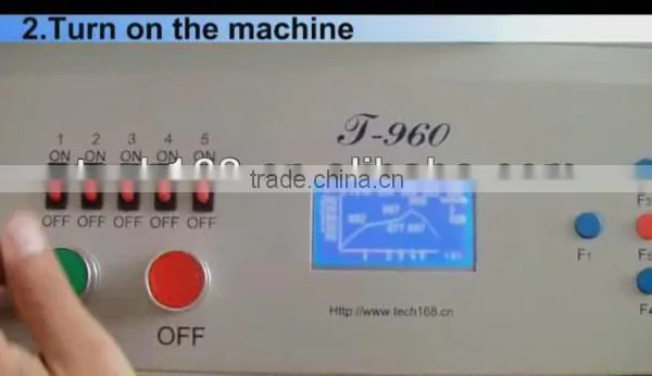 LED Reflow Soldering,Puhui Infrared Reflow Oven T-960 for LED Soldering, Air Wave Oven,quartz Infrared Heating Element, photo-2