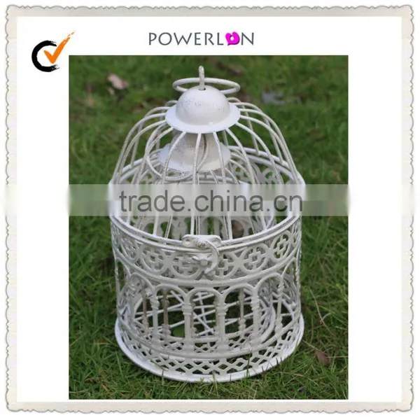 New Design Hot Sale Metal Wire Mesh Pentagon Hanging Bird Cages photo-4