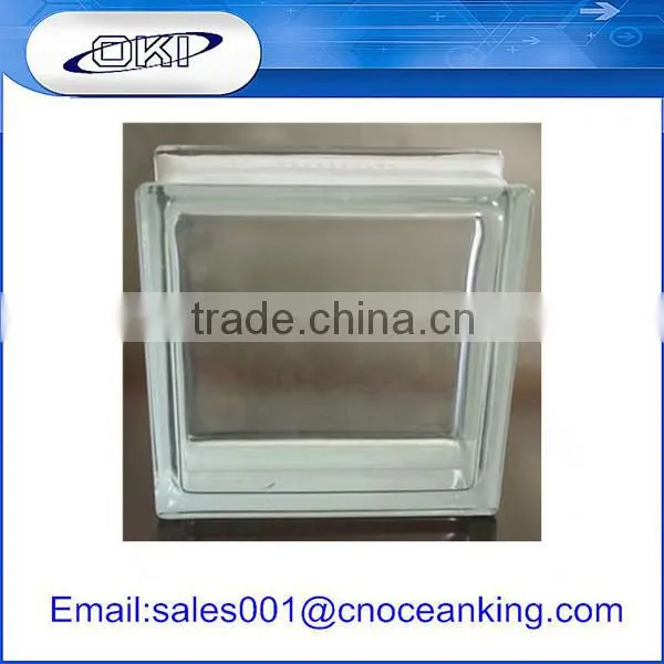 Flat Shape and Clear Glass Technique Glass Block for Building photo-3