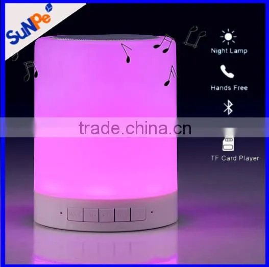Portable Light Up Bluetooth Speaker With Led Light For Promotional Gift photo-2