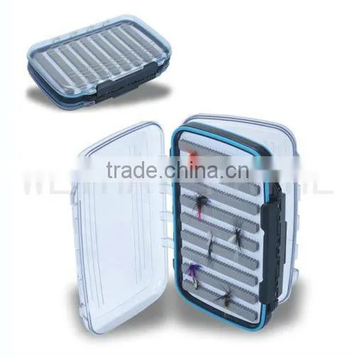 DOUBLE SIDE WATERPROOF FLY BOX - SUPERIOR WATERPROOFING - LARGE