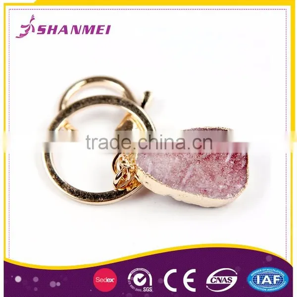 Fast Response Druzy Alloy Lovely Key Chain photo-5
