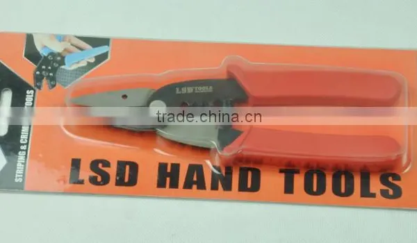 LS-104C Multi-function Tool 30mm Max Cable Cutter,1.5-2.5mm2 Wire Stripper Automatic Rebound Spring Cable Cutter Stripper photo-2