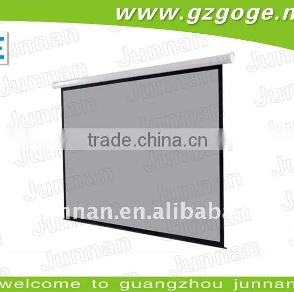 modern automatic projector screen