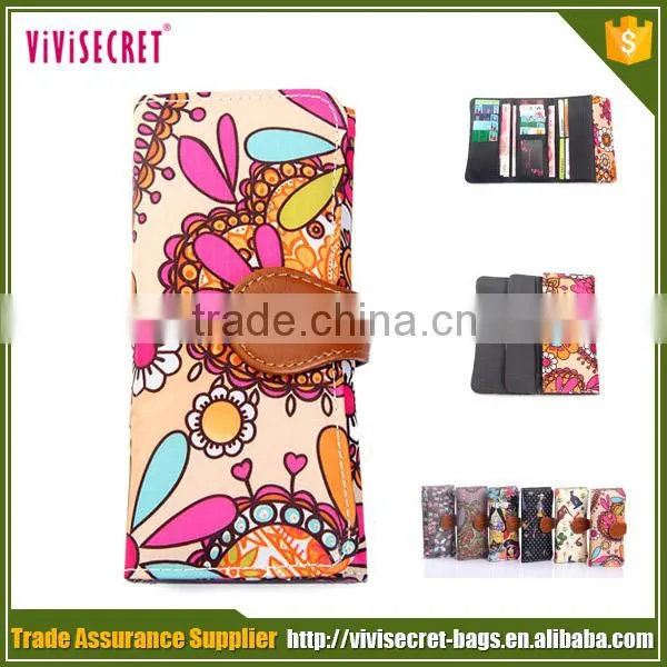 Factory Supplier Handbags Purses Fancy Wallet With Flowers in Bulk for Ladies photo-6