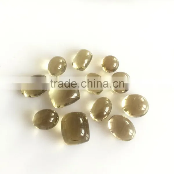 Oval Cabochon Natural Smoky Quartz Loose Gemstones Lot Free Size photo-2