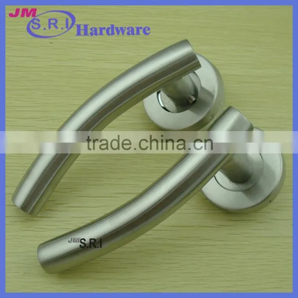 304 Stainless Steel Entrance Door Handle , Tubular Door Handle Made in China Manufacturer photo-6