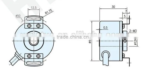 K44 Incremental Rotary Hollow Shaft Encoder photo-2