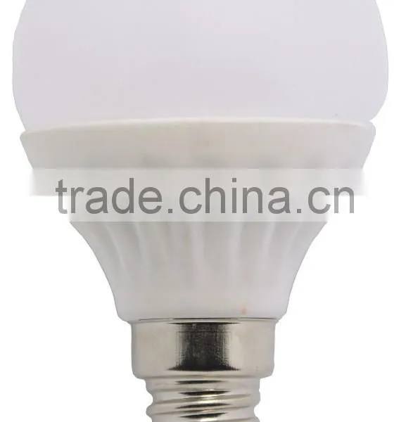 New Product Ceramic Radiator 4w E14 E27 Screw Base G45 Global Led Bulb With Milk Cover photo-2