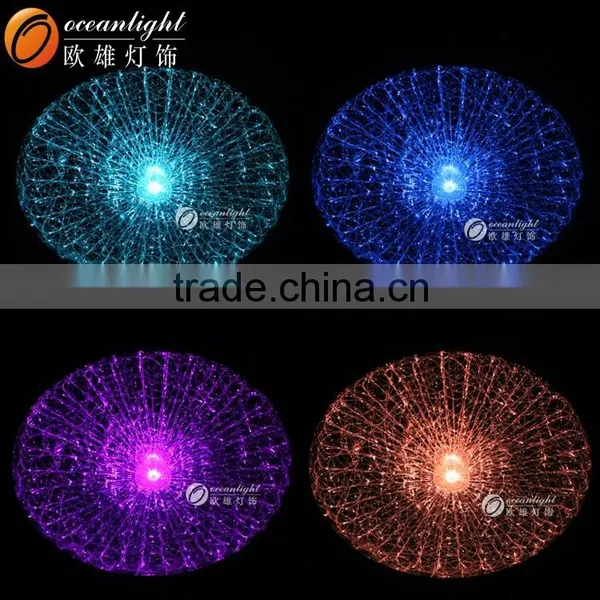 7 Colors New Design Modern LED Fiber Optic Lamp for Sale OM097 photo-4