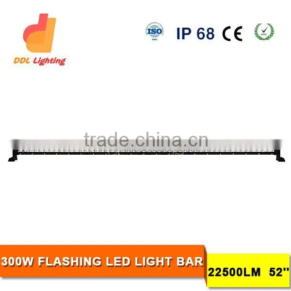 12V/24V DC Amber White LED Warning Light Bar Strobe Security Warning Light Bar