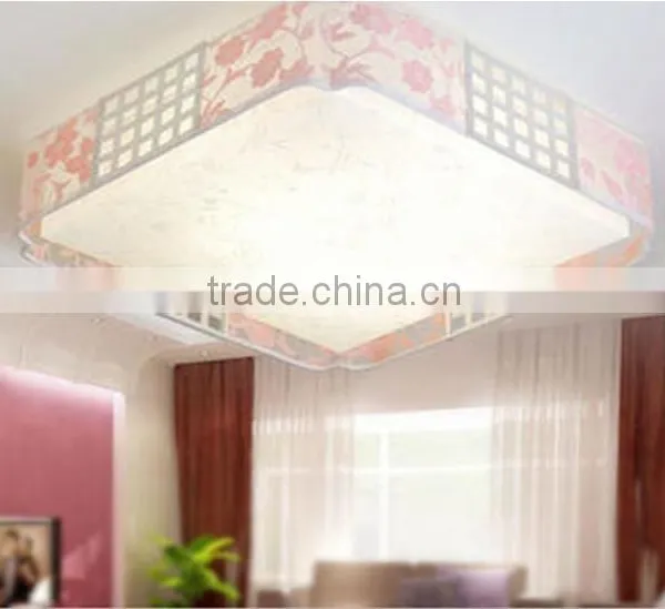 High Quality LED Strip Light,indoor Ceiling Light ,square Parchment Light Shade for Bedroom photo-6
