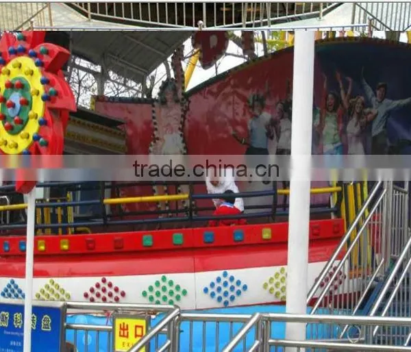 Direct Factory on Portable Trailer Mounted Amusement Park Kiddie Disco Tagada Rides photo-3