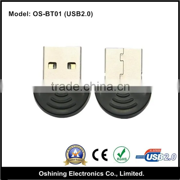 New Half-Round Mini Bluetooth Dongle usb 2.0 (OS-BT01)