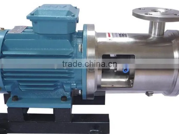 Horizontal Pipeline Emulsifying Machine for Cosmetics Emulsion photo-2