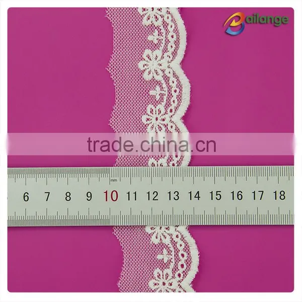 2016 Little Flower Lace Trim Embroidery on Mesh for Ladies Cotton Panties photo-2