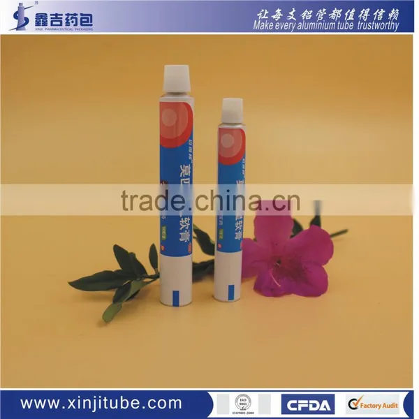 British Standard Offset Printing Aluminum Cosmetic Tube