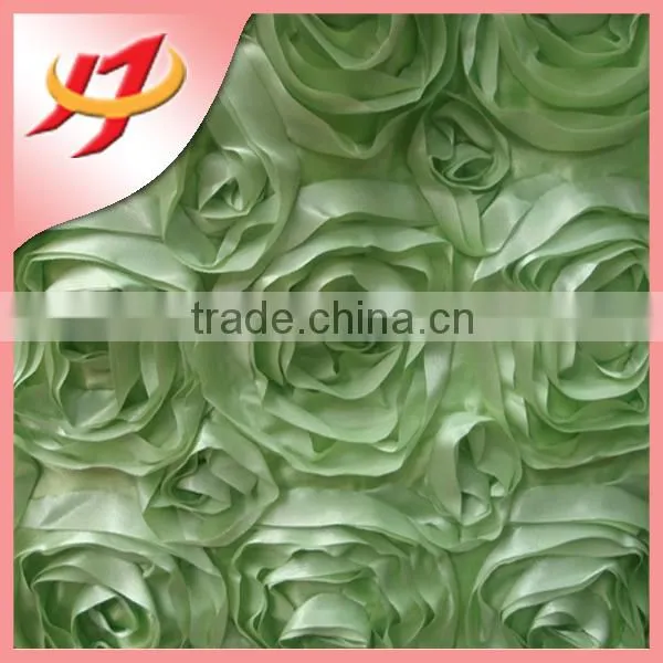 Newly Polyester Satin Rosette Fabric for Wedding Carpet Decoration Wholesale photo-4