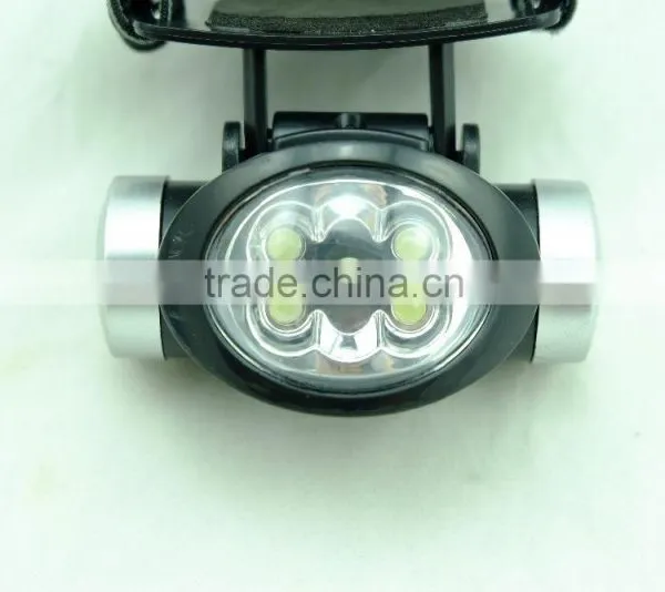 Waterproof Outdoor Camping 3*aaa Battery 5 Led Headlamp /Night Light / Fishing Headlamp / Outdoor Camping Headlamps photo-4
