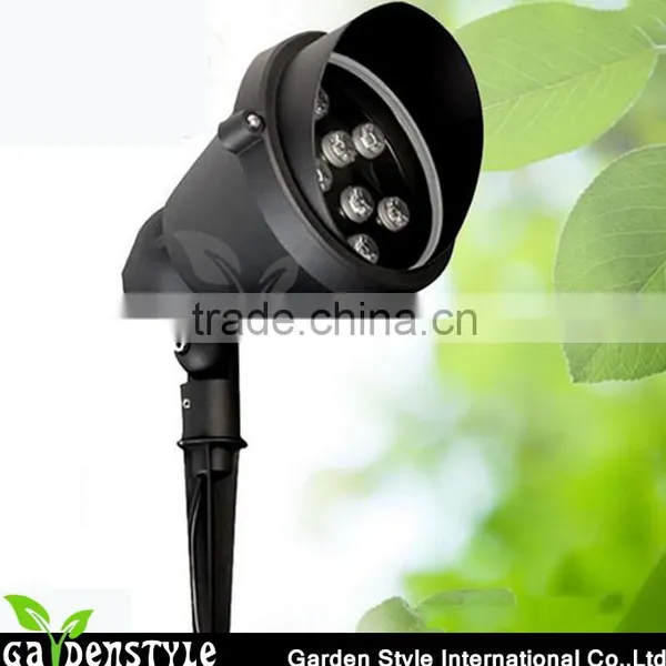 Led Spot Lighting, Solar Power Garden Spot Led Light, Black Plastic Led High Power Lights photo-2