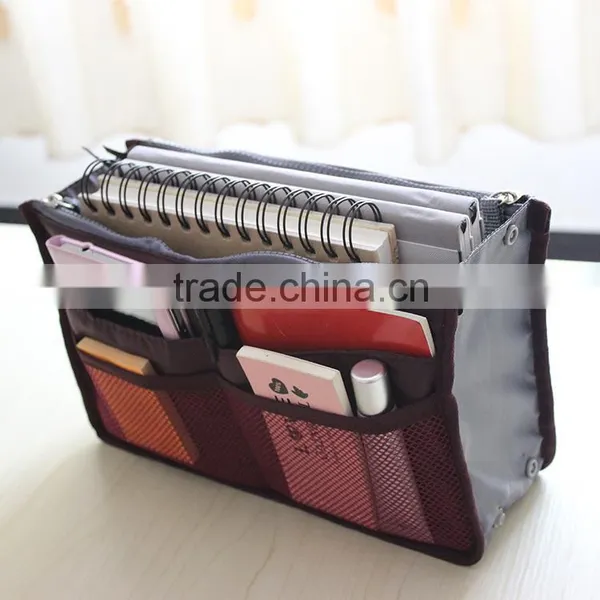 Make up Organizer Bag Men Casual Travel Bag Multi Functional Women Cosmetic Bags Storage Bag in Bag Makeup Handbag photo-6