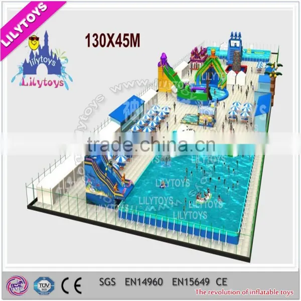 Interesting Large Inflatable Amusement Park for Adults photo-5