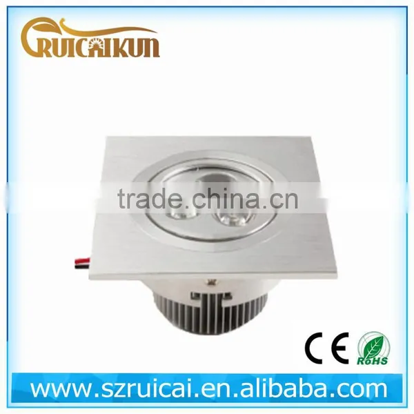 Chinese Factory 3w Recessed Downlight Square Led Spot Embed Ceiling Led photo-5