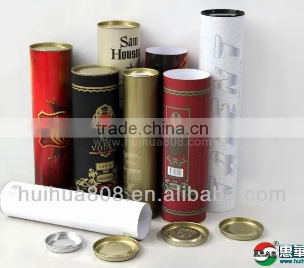 Wine Cans Round Paper Packaging Can for Tea photo-3