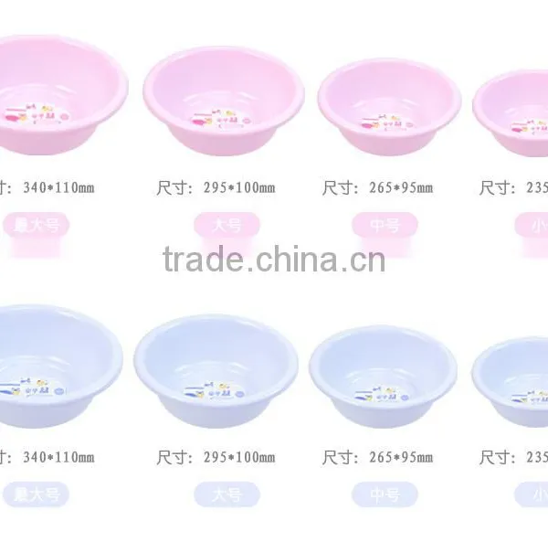 Red pp Multifunctional Portable Round Plastic Basin Wholesale photo-4