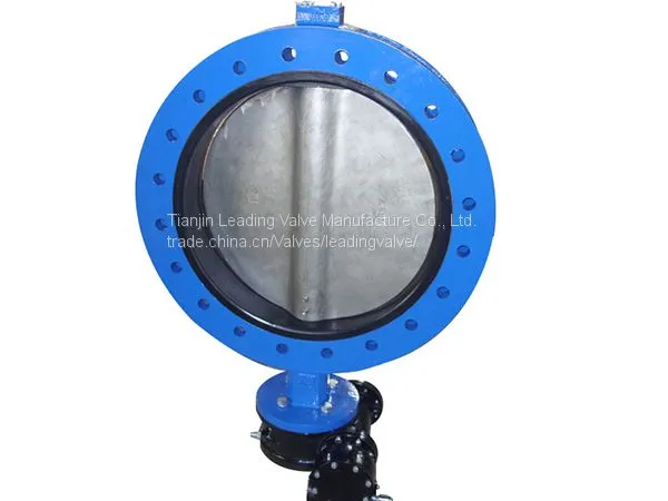 PN10/16/ANSI 150 Drilling U Type/section/shape Butterfly Valves PN6