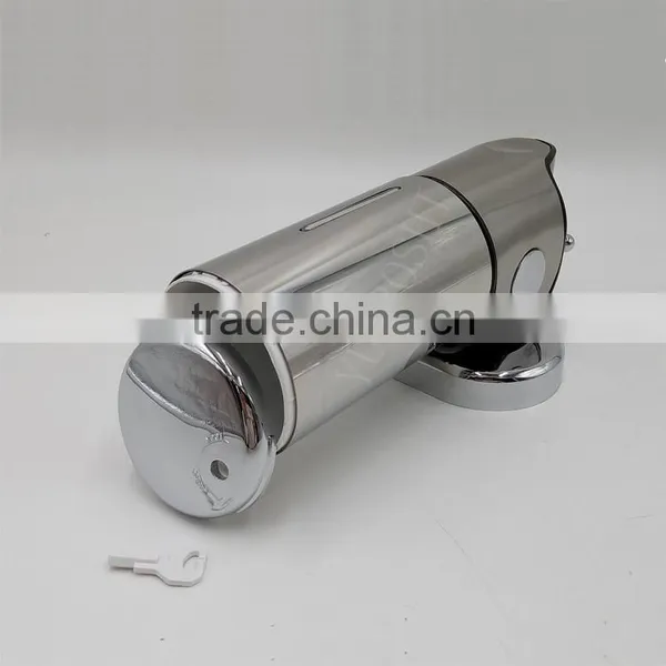 Refillable Wall Mounted Stainless Steel Liquid Soap Dispenser photo-6