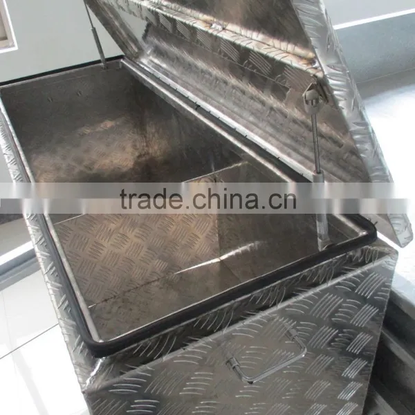 2.5MM CHECKER PLATE ALUMINIUM TOOL BOX 1230x500x510mm photo-4