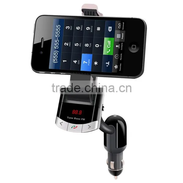 Wireless Bluetooth FM Transmitter Radio Adapter MP3 Music Player Multi-functional Phone Car Kit Mount Holder Bracket photo-2
