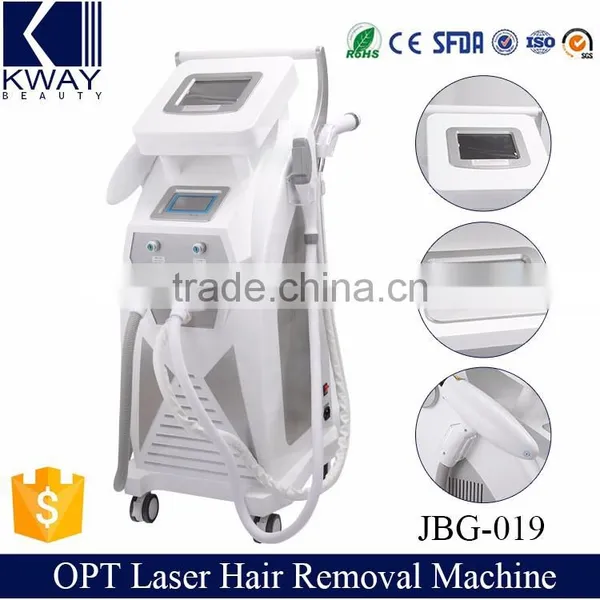 ce Certification Multifunctional Ipl rf Laser Shr Hair Removal Machine