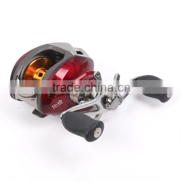 Magnetic & Centrifugal Dual Brake System Bait Caster Reel photo-3