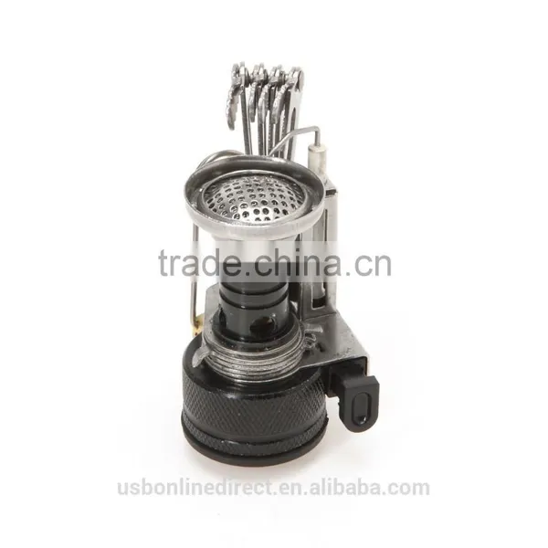 Mini Stove Portable Outdoor Picnic Gas Stove Foldable Camping Stove Steel Ultralight Backpacking Canister photo-6
