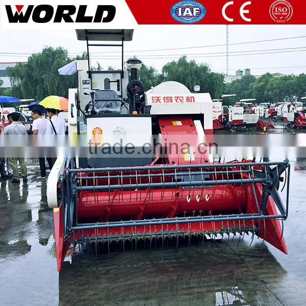 4LZ-4.0E 88HP Rotary Auger Small Mini Rice Combine Harvester photo-3