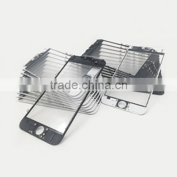 Hot Selling 3 in 1 Glass With Cold Press Frame Bezel With OCA Sheet Film for IPhone 6 photo-2