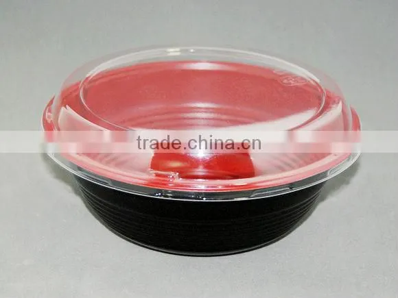 Disposable Plastic Fast Food Container Bowl photo-2