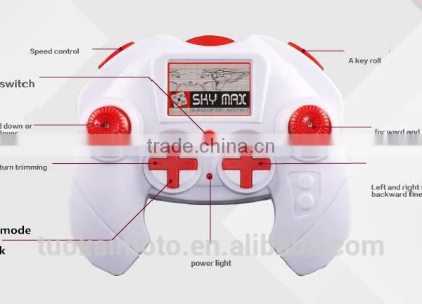 Four-axis Aircraft With LED Light 2.4G Remote Control 3D Rolling a Key Return Kids Toys Drone photo-6