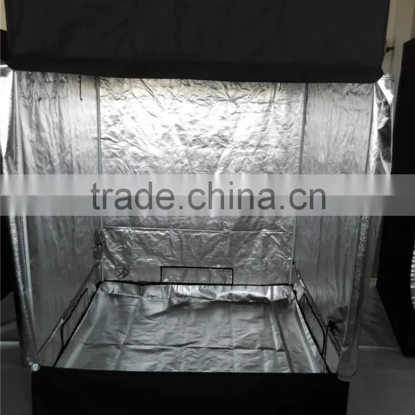 Factory Price Lightproof Mylar 600D Grow Box Grow Tent Hydroponics Complete Kit 4'*4' photo-5
